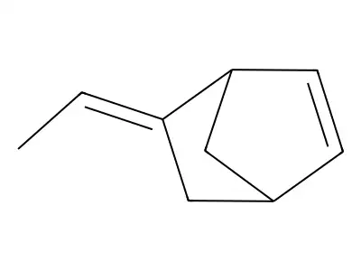 2-Norbornene, 5-ethylidene- structure