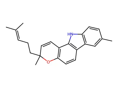 Mahanimbicine structure