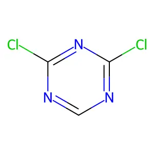 2,4-Dichloro-1,3,5-triazine structure