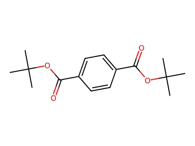 对苯二甲酸二叔丁酯 structure