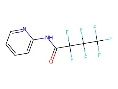 N-2-Pyridinylperfluorobutanamide structure