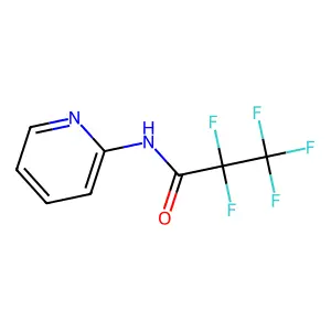 2-(Pentafluoropropanamido)pyridine structure