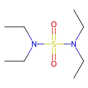 N,N,N',N'-Tetraethylsulfamide structure