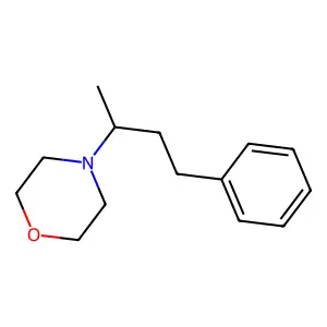 Morpholine, 4-(1-methyl-3-phenylpropyl)- structure