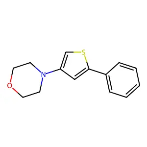 4-(5-Phenylthiophen-3-yl)morpholine structure