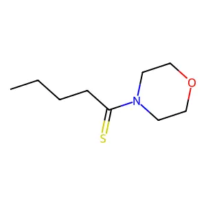 4-Pentanethioylmorpholine structure