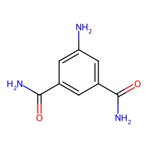 5-Aminobenzene-1,3-dicarboxamide structure