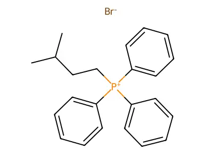 Isopentyltriphenylphosphonium bromide structure