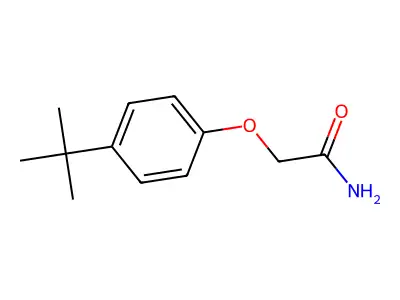 2-(4-Tert-butylphenoxy)acetamide structure