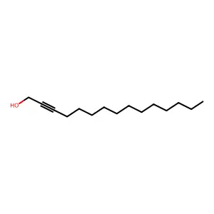 2-Pentadecyn-1-ol structure
