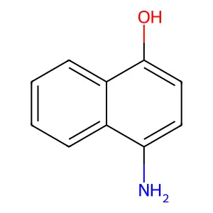 1-Amino-4-naphthol structure