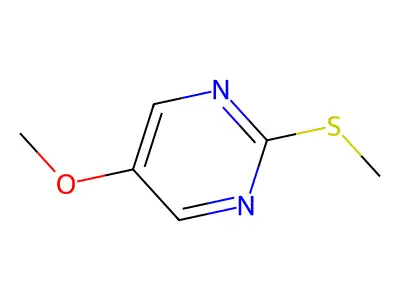 5-Methoxy-2-methylthiopyrimidine structure