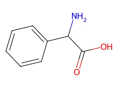 2-苯甘氨酸 structure