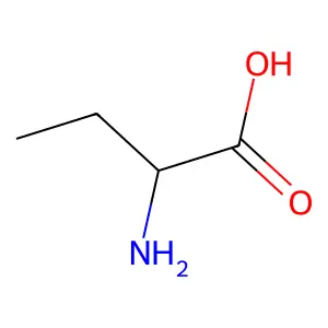 Α-氨基丁酸 structure
