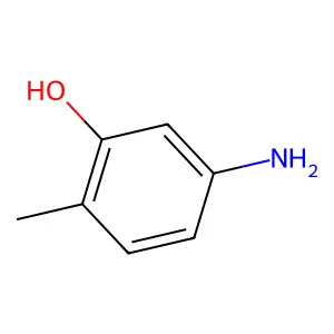 5-Amino-2-methylphenol structure