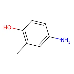 5-Amino-2-hydroxytoluene structure