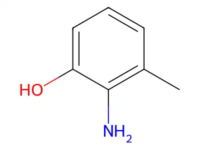 2-Amino-m-cresol structure