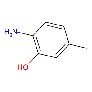 2-Amino-5-methylphenol structure