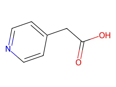 4-吡啶乙酸 structure