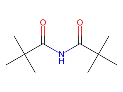 N-(2,2-dimethylpropanoyl)-2,2-dimethylpropanamide structure
