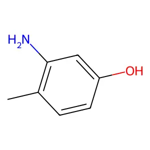 3-Amino-p-cresol structure
