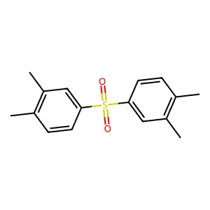 Di-3,4-xylyl sulfone structure