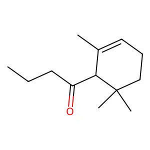 1-(2,6,6-Trimethyl-2-cyclohexen-1-yl)butan-1-one structure