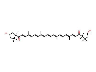 辣椒玉紅素 structure