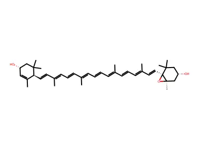 Lutein 5,6-epoxide structure