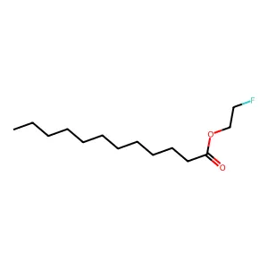 月桂酸2-氟乙酯 structure