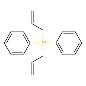 Diallyl(diphenyl)phosphorane structure