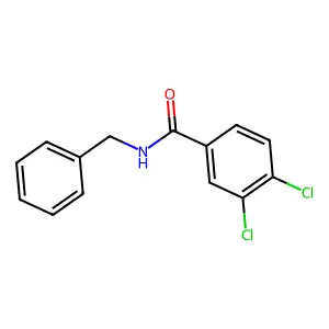 N-benzyl-3,4-dichlorobenzamide structure