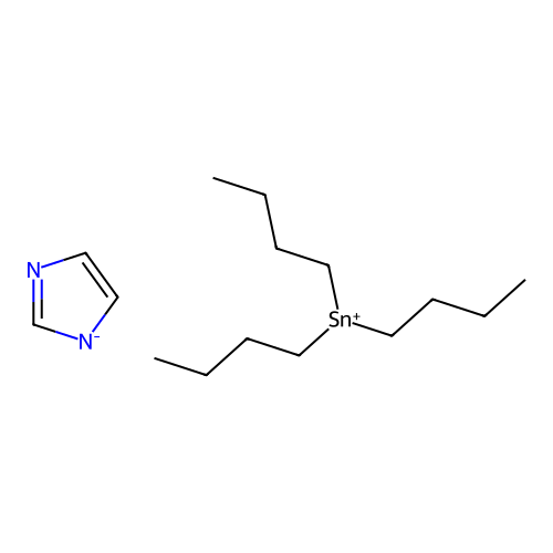 Imidazol-3-ide;tributylstannanylium structure