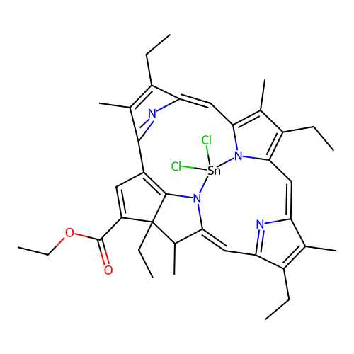 Rostaporfin structure
