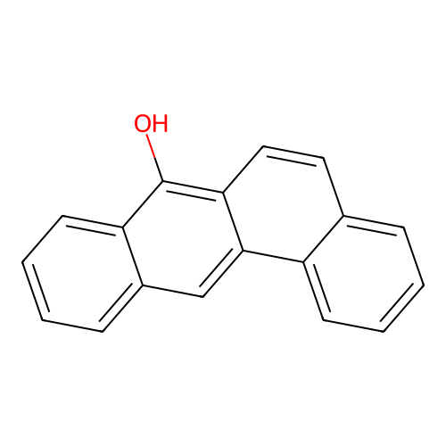 Benz[a]anthracen-7-ol structure