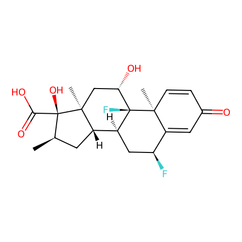 氟米松酸 structure