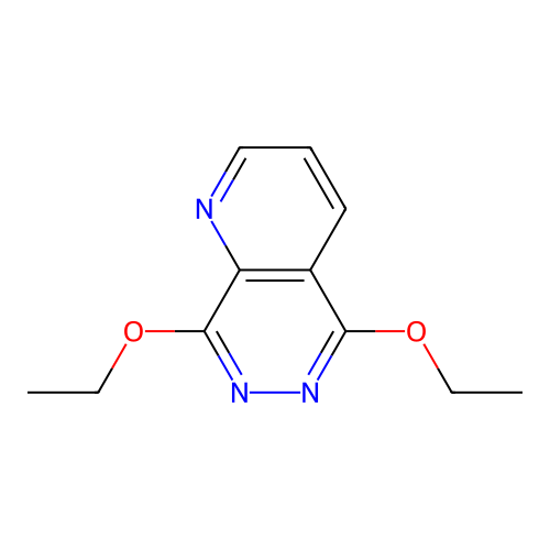 5,8-Diethoxypyrido(2,3-d)pyridazine structure