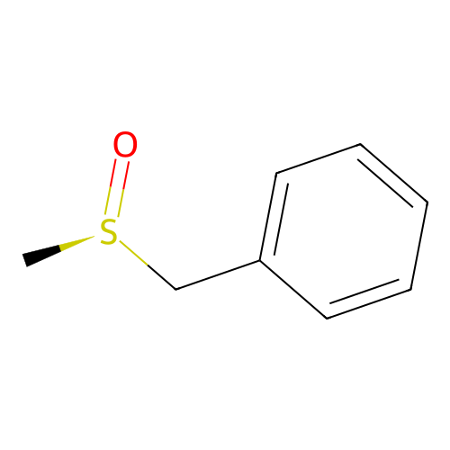 [(R)-methylsulfinyl]methylbenzene structure