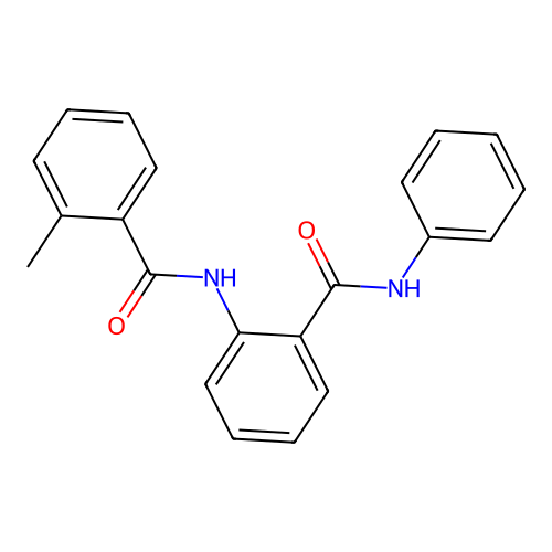2-methyl-N-[2-(phenylcarbamoyl)phenyl]benzamide structure