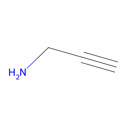 炔丙胺 structure