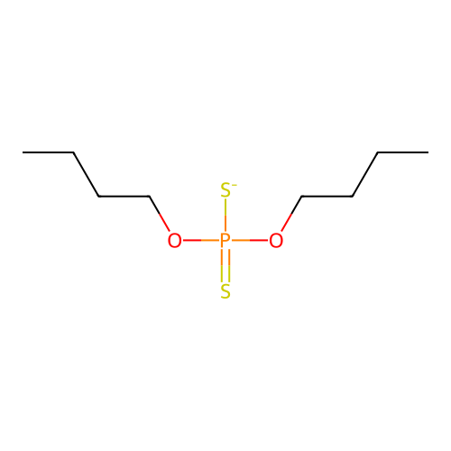Dibutoxy-sulfanylidene-sulfido-lambda5-phosphane structure