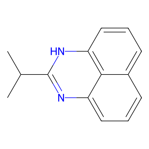2-Isopropyl-1H-perimidine structure