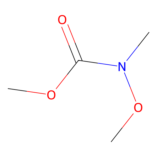 Methyl methoxy(methyl)carbamate structure