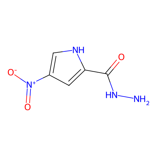 4-nitro-1H-pyrrole-2-carbohydrazide structure