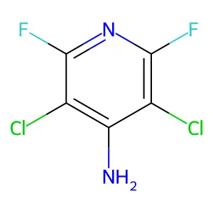 3,5-二氯-2,6-二氟-4-吡啶胺 structure