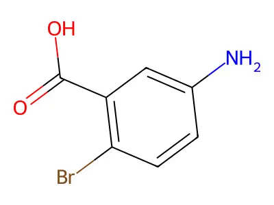 5-Amino-2-bromobenzoic acid structure
