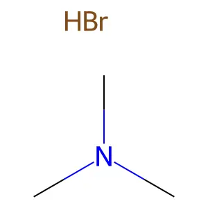 三甲基溴化铵 structure