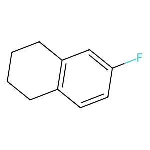 6-Fluoro-1,2,3,4-tetrahydronaphthalene structure