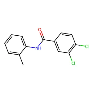 3,4-dichloro-N-(2-methylphenyl)benzamide structure