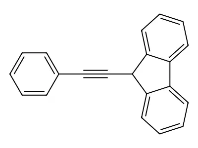 9H-Fluorene, 9-(phenylethynyl)- structure